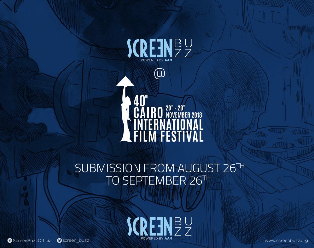 Screen Buzz Announces Call for Applications for Cairo TV Workshop