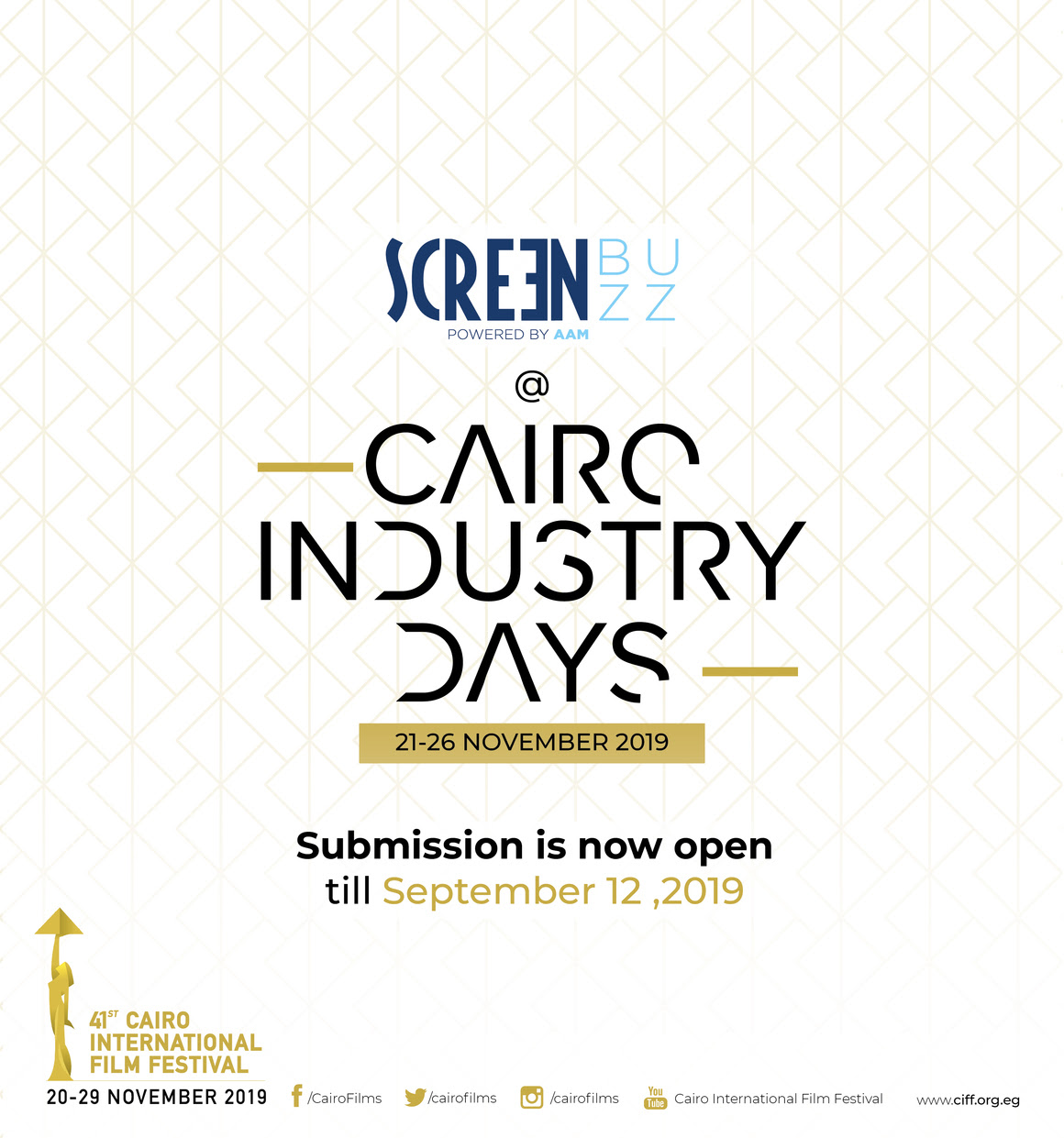 CIFF Opens Call for Submissions for Screen Buzz TV Script Development Workshop