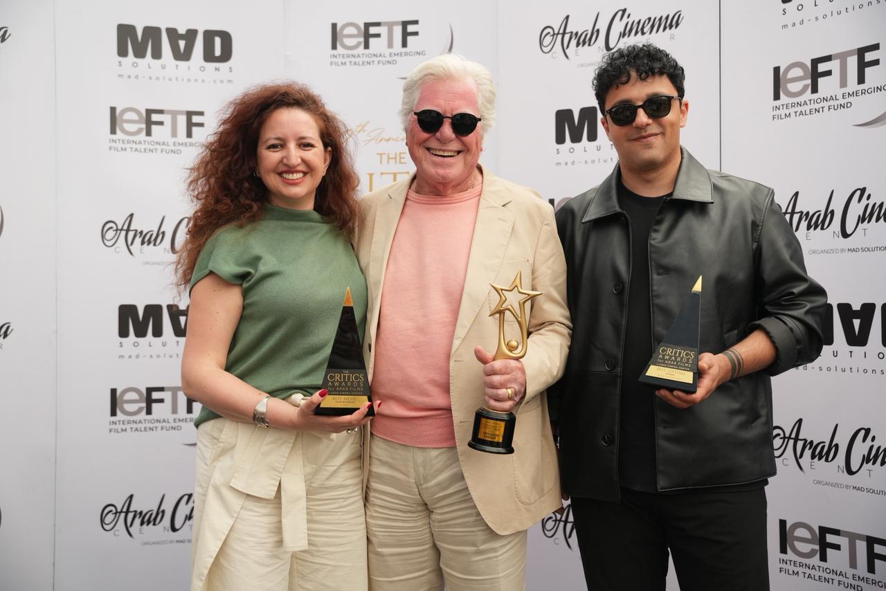 Hussein Fahmi Receives Arab Cinema Personality of the Year Award at Cannes