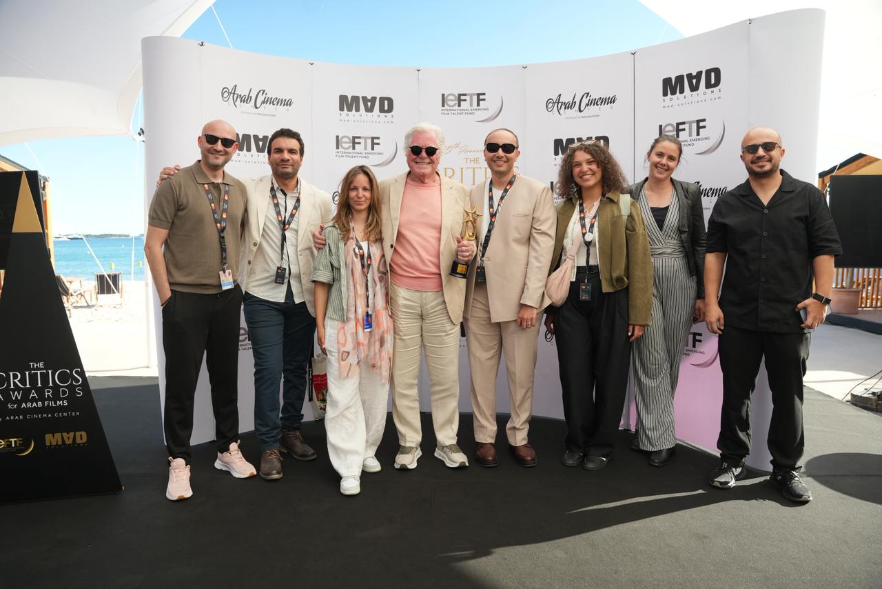 Hussein Fahmi Receives Arab Cinema Personality of the Year Award at Cannes