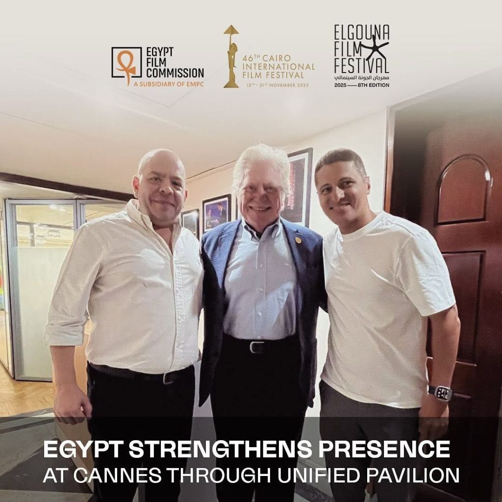 CIFF Returns to Marché du film de Cannes with a Joint Pavilion with GFF and the Egypt Film Commission